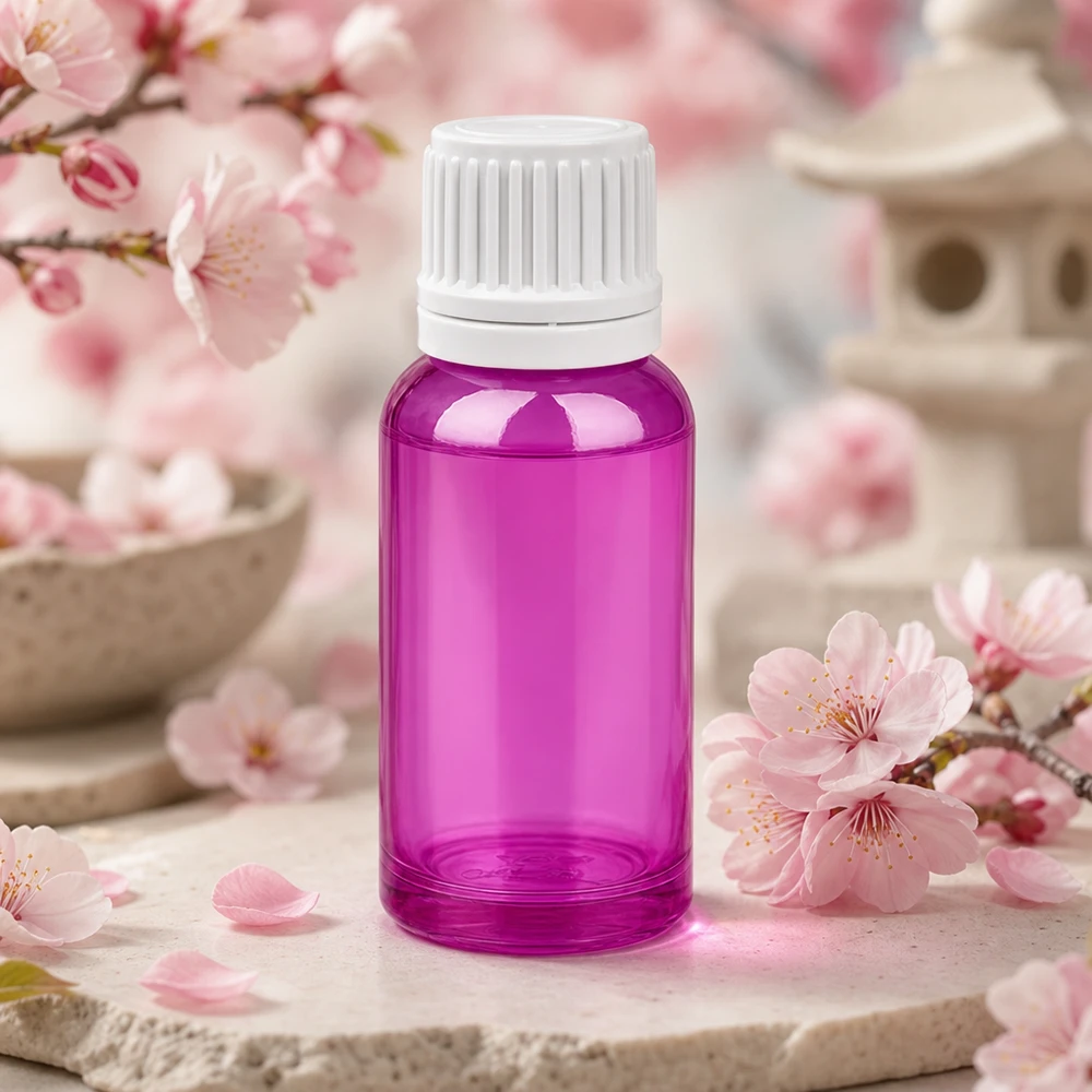20ml frasco cuentagotas 0.7mm blanco Originalidad cierre de rosca PurpleLine UT18/20 Frasco cuentagotas transparente de 20 ml de plástico de alta calidad con tapón blanco para productos cosméticos