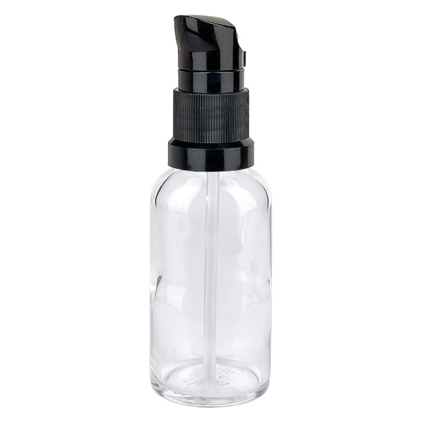 Frasco bomba 50ml negro tapón estándar ClearLine UT18/50 Frasco bomba 50ml negro tapón estándar ClearLine UT18/50