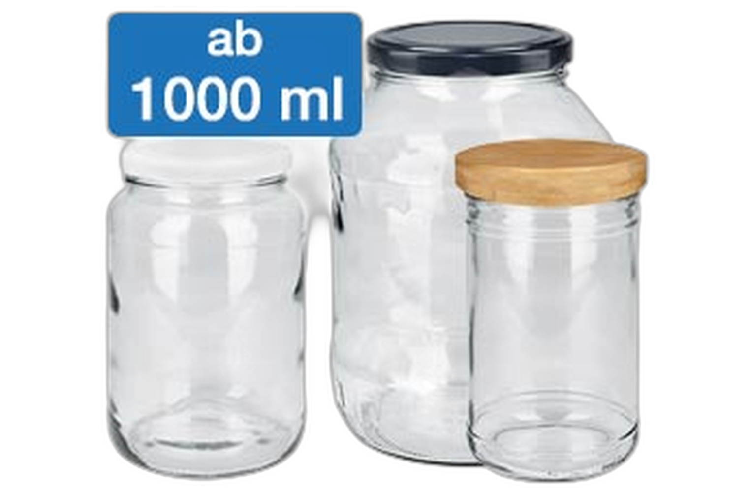 a partir de 1000 ml