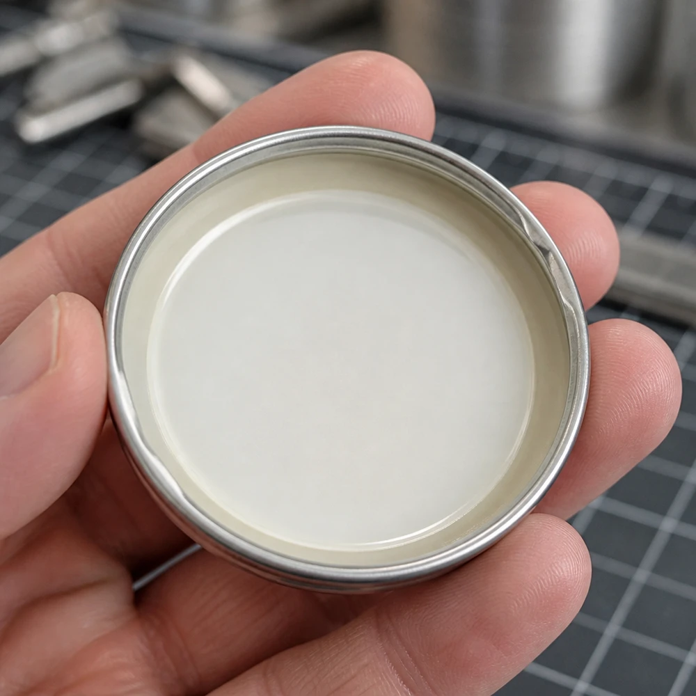 Tapa BasicSeal de 100 mm, plateada mate (TO100) UN... Tapa BasicSeal TO100, plateada mate, 100 mm, interior con junta blanca. Primer plano