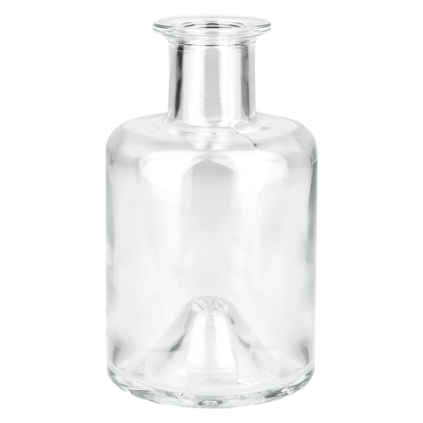 Botella de farmacia de 200 ml «Sofia» sin tapón UNiTWIST® Frasco de vidrio de 200 ml Sofia transparente sin tapón Frasco de farmacia de vidrio transparente UNiTWIST