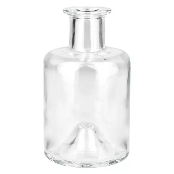 Botella de farmacia de 200 ml «Sofia» sin tapón UNiTWIST® Frasco de vidrio de 200 ml Sofia transparente sin tapón Frasco de farmacia de vidrio transparente UNiTWIST