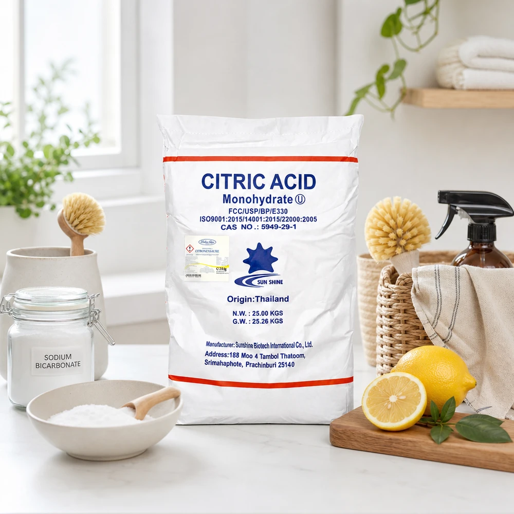 Ácido cítrico 25kg Doktor-Klaus Ácido cítrico monohidratado de gran pureza 25 kg en un práctico envase de almacenamiento para aplicaciones profesionales