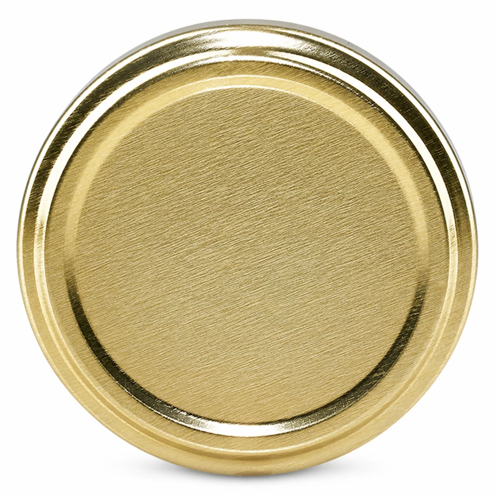UNiTWIST TO58 dorado, BioSeal, sin BPA, unitemp Tapa de rosca UNiTWIST TO58 dorada BioSeal sin BPA ni NI, tapa para conservas unitemp de 58 mm