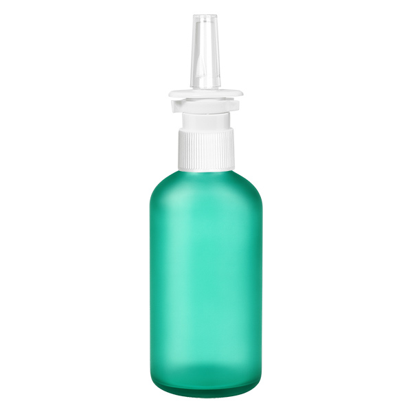 Frasco spray nasal 100ml blanco/transparente cierre estándar GreenLine UT18/100 Frasco spray nasal 100ml blanco/transparente cierre estándar GreenLine UT18/100