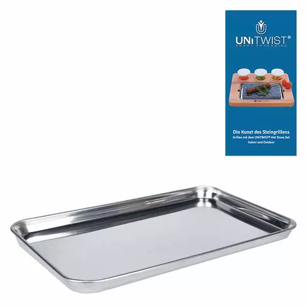 Bol de acero inoxidable para sets de piedra caliente UNiTWIST