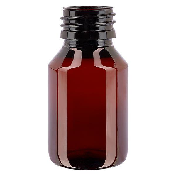 Botella PET 50ml PP28 sin tapón Botella PET 50ml PP28 sin tapón