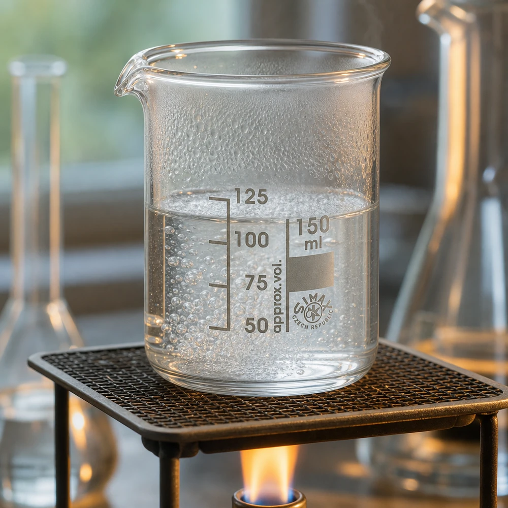 Vaso 150ml vidrio borosilicato, forma baja Vaso graduado de 150 ml de forma baja fabricado en vidrio de borosilicato de alta calidad para mediciones precisas