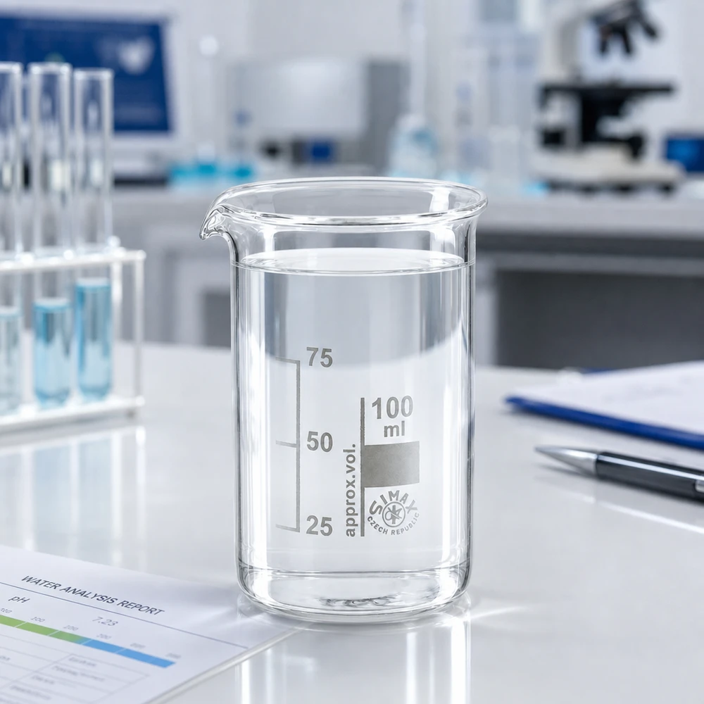 Vaso 100ml vidrio borosilicato, forma alta Vaso de precipitados transparente de 100 ml, de forma alta, con escala de volumen de 25, 50 y 75 ml, fabricado en vidrio borosilicato resistente a los productos químicos