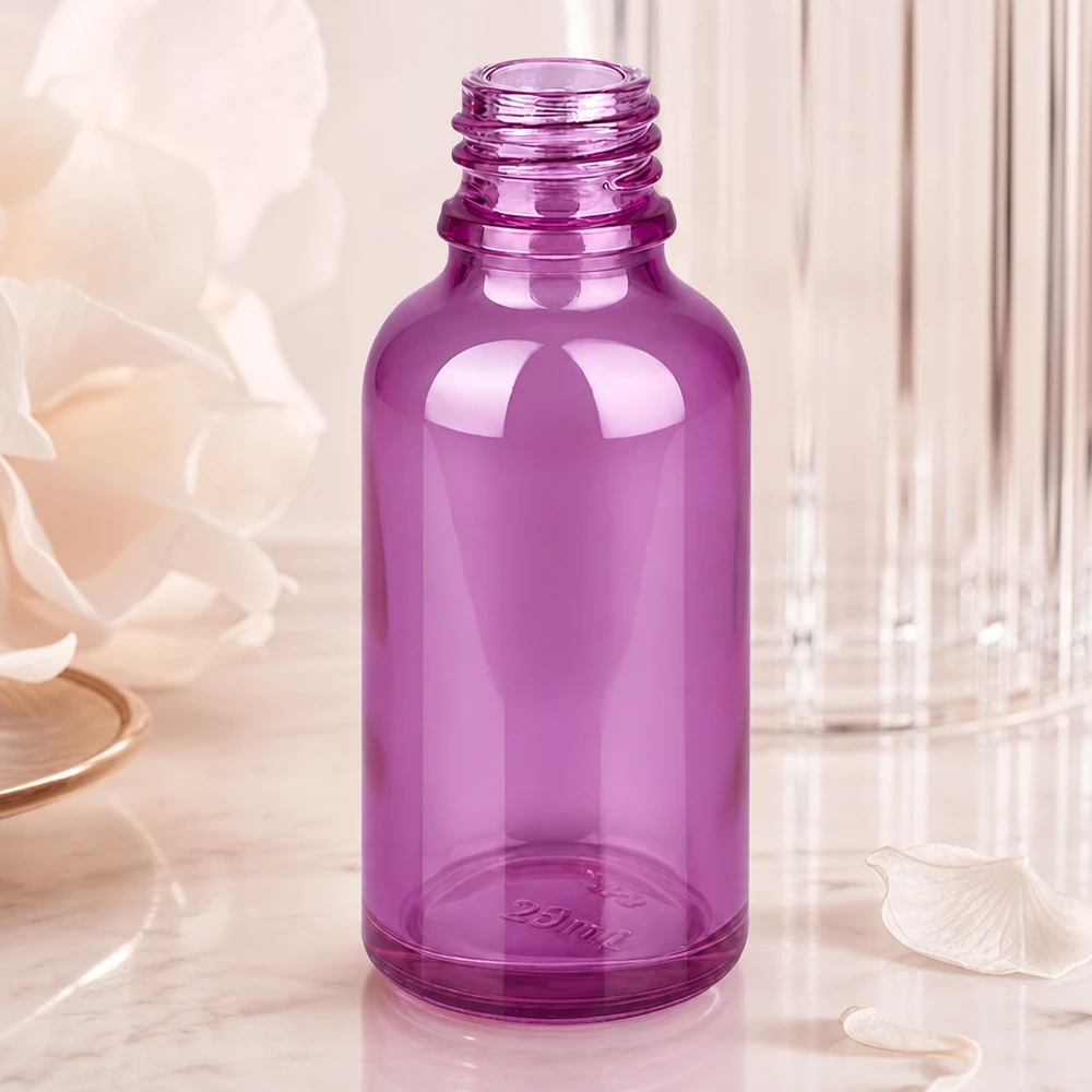 Frasco de farmacia de 30 ml PurpleLine UT18/30 UNiTWIST Botella de vidrio con rosca UNiTWIST 30ml PurpleLine UT18/30 para abrir y cerrar fácilmente