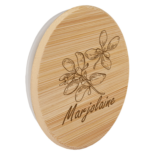 Couvercle en bois "Marjolaine" pour WECK RR60 Couvercle en bois "Marjolaine" pour WECK RR60