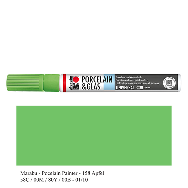 Crayon manzana 2-4mm para vidrio/porcelana Crayon manzana 2-4mm para vidrio/porcelana