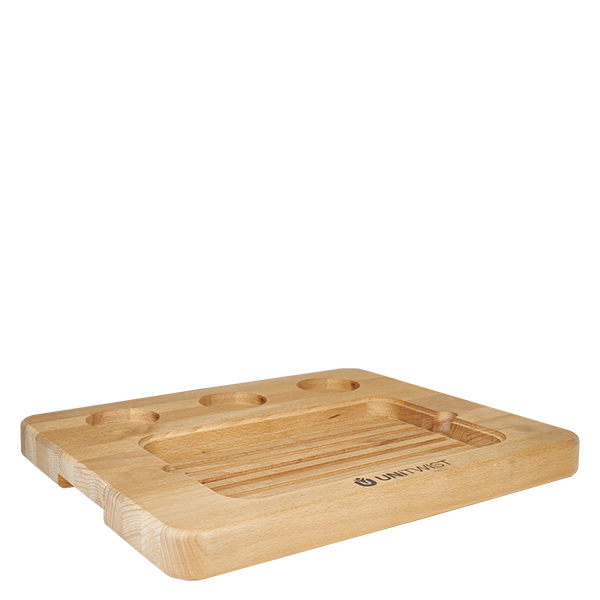 Tablero de madera (haya) para conjuntos de piedras calientes UNiTWIST.