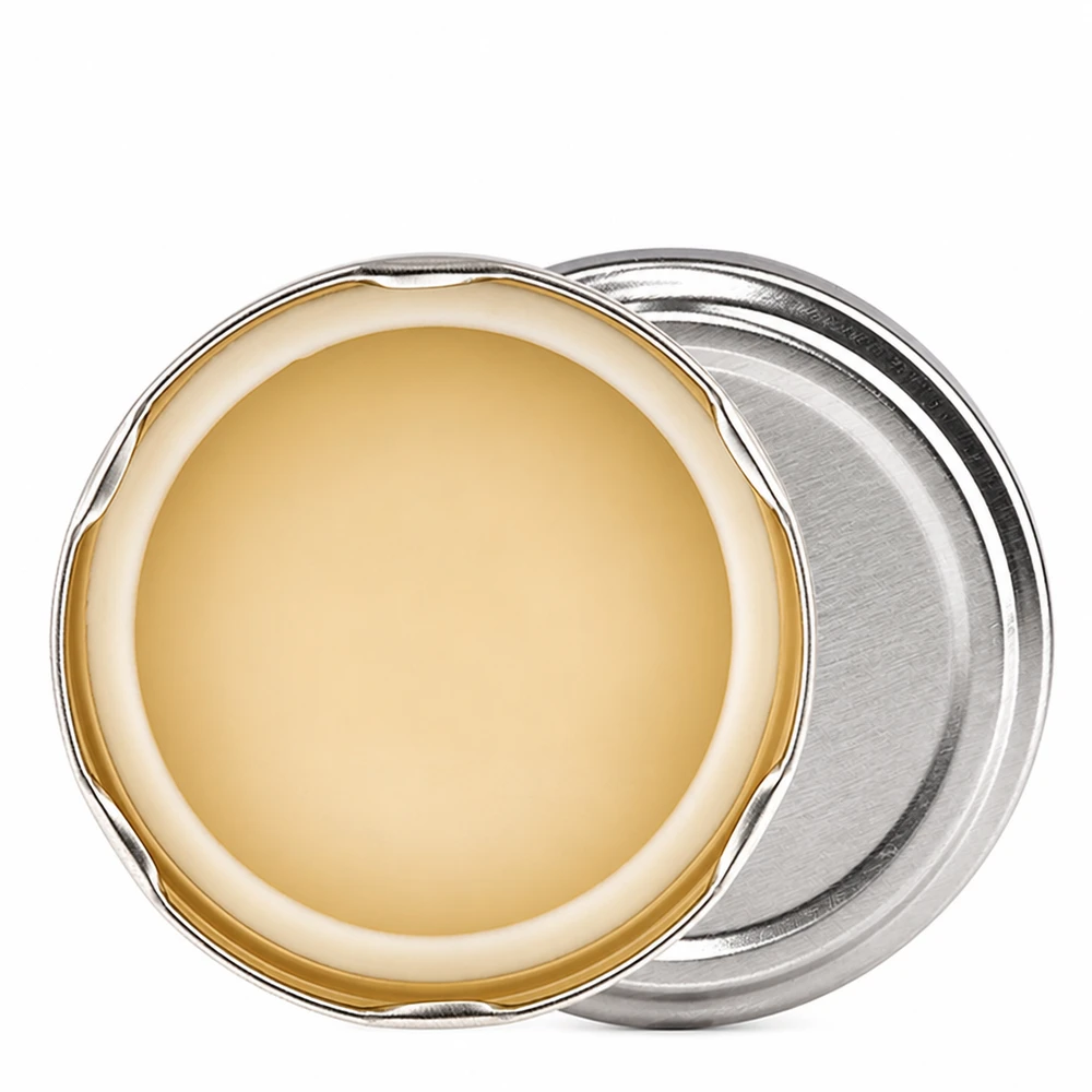 Tapa BasicSeal de 100 mm, plateada mate (TO100) UN... Tapa BasicSeal de 100 mm, modelo TO100, color plata mate con masilla de sellado visible en color amarillo dorado