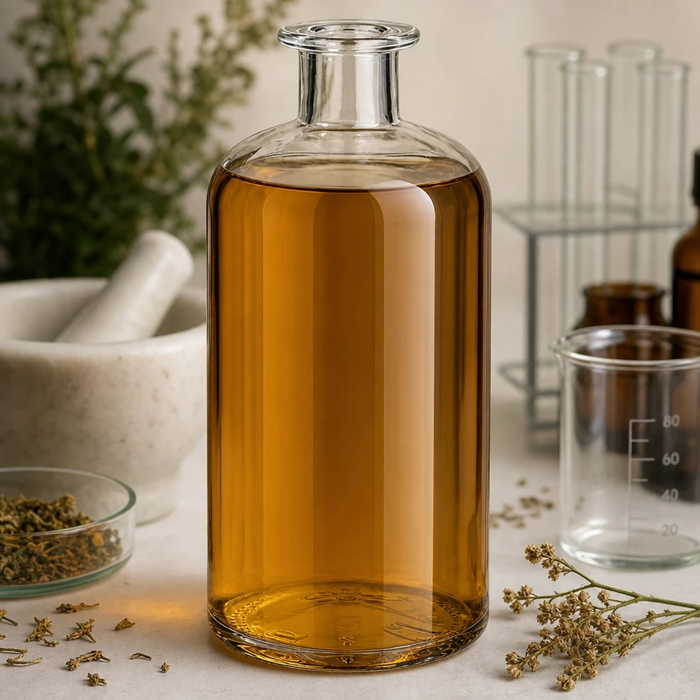 Botella de farmacia de 500 ml «Flora» sin tapón UNiTWIST®