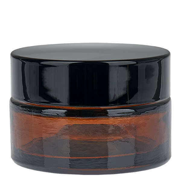 Tarro de cristal 20ml marrón con tapa UNiTWIST
