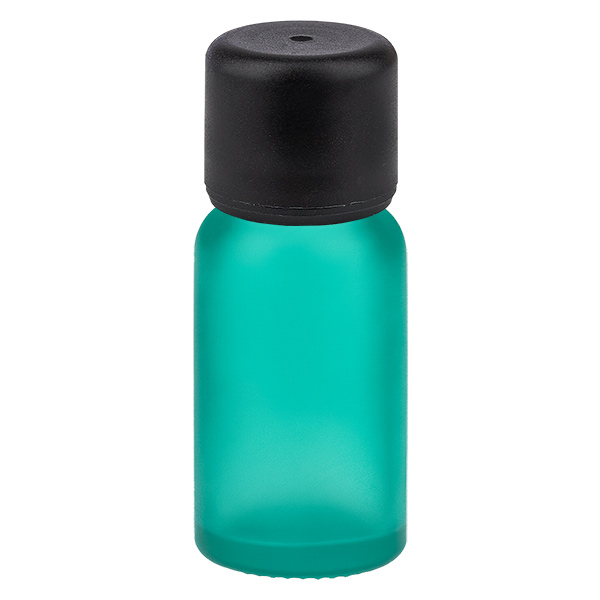 Frasco de 10 ml con tapón de rosca de 6 mm negro STD GreenLine UT18/10