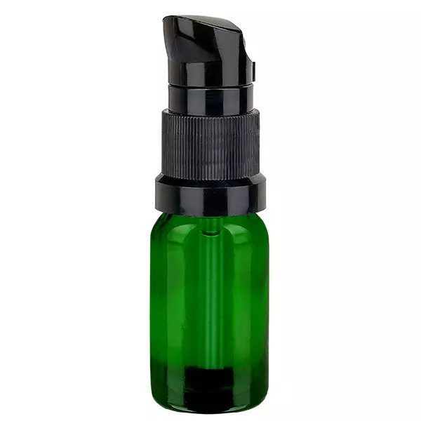 Frasco bomba 10ml negro tapón estándar GreenLine UT18/10 Frasco bomba 10ml negro tapón estándar GreenLine UT18/10