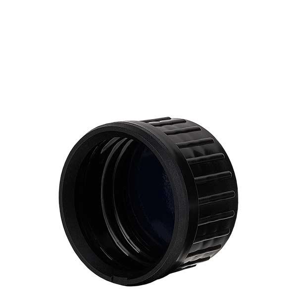 Tapón de rosca negro para botellas de aceite violeta Tapón de rosca negro para botellas de aceite violeta