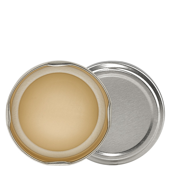 Tapa BasicSeal plateada de 66 mm (TO66) UNiTWIST Tapa BasicSeal plateada de 66 mm (TO66) UNiTWIST