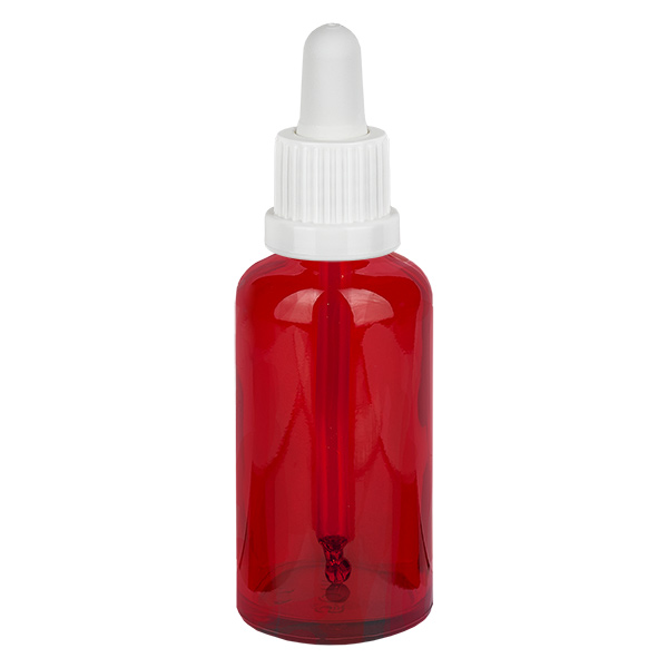 Frasco pipeta 50ml cierre inviolable blanco RedLine UT18/50 Frasco pipeta 50ml cierre inviolable blanco RedLine UT18/50