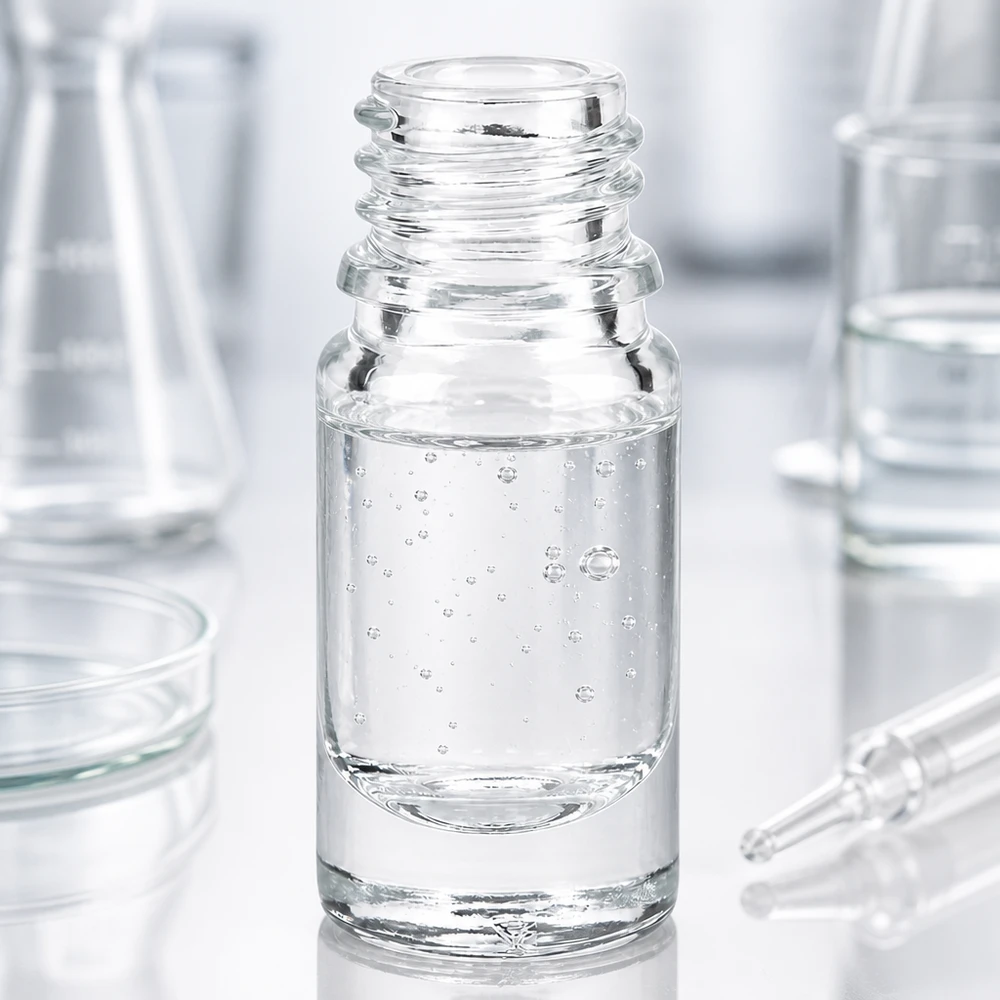 Frasco de farmacia ApoGlas de 5 ml con tapón de rosca para el almacenamiento seguro de productos farmacéuticos