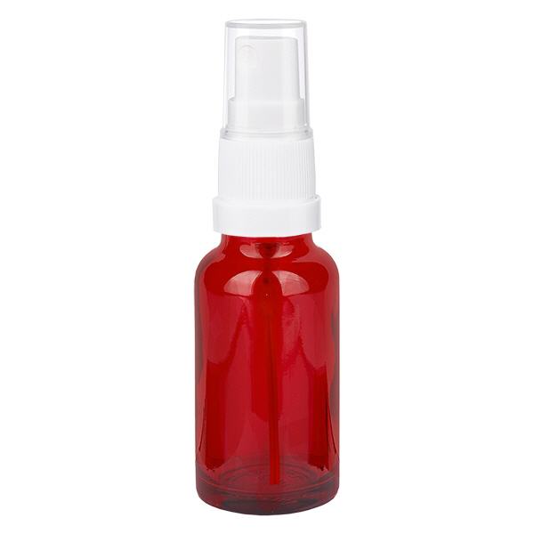 Frasco pulverizador de 20 ml con tapón blanco RedLine UT18/20 UNiTWIST Frasco pulverizador de 20 ml con tapón blanco RedLine UT18/20 UNiTWIST