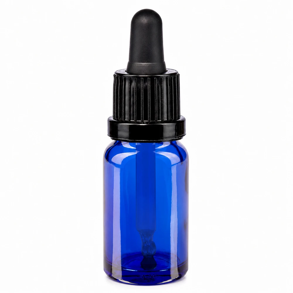 Frasco pipeta 10 ml con cierre inviolable negro BlueLine UT18/10