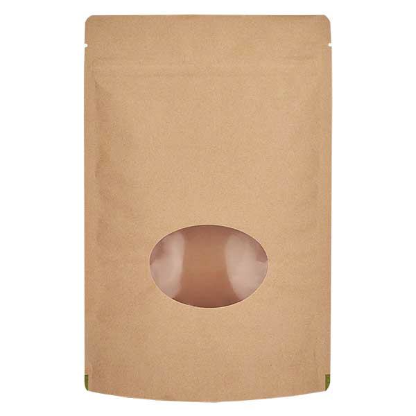 Bolsa de fondo extra fuerte con ventana 110x170mm Bolsa de fondo extra fuerte con ventana 110x170mm