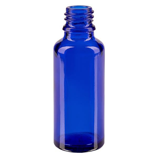 Frasco cuentagotas 30ml DIN 18 VIDRIO AZUL Frasco cuentagotas 30ml DIN 18 VIDRIO AZUL