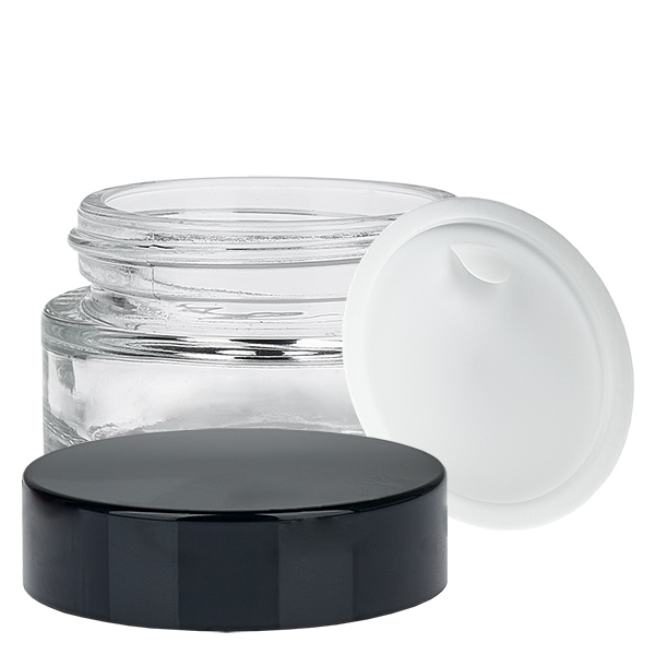 Tarro de cristal 20ml transparente con tapa UNiTWIST Tarro de cristal 20ml transparente con tapa UNiTWIST