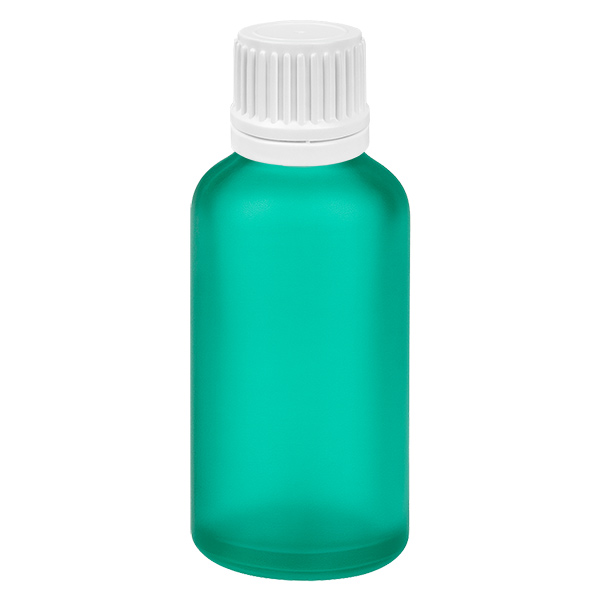 Frasco cuentagotas 50ml 0.7mm blanco tapón inviolable GreenLine UT18/50 Frasco cuentagotas 50ml 0.7mm blanco tapón inviolable GreenLine UT18/50