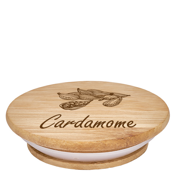 Couvercle en bois "Cardamome" pour WECK RR60 Couvercle en bois "Cardamome" pour WECK RR60