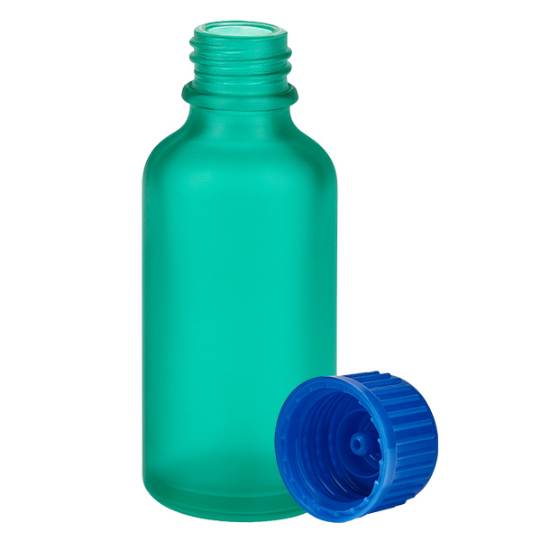 Botella 50ml 11mm tapón rosca azul Estándar GreenLine UT18/50 Botella 50ml 11mm tapón rosca azul Estándar GreenLine UT18/50
