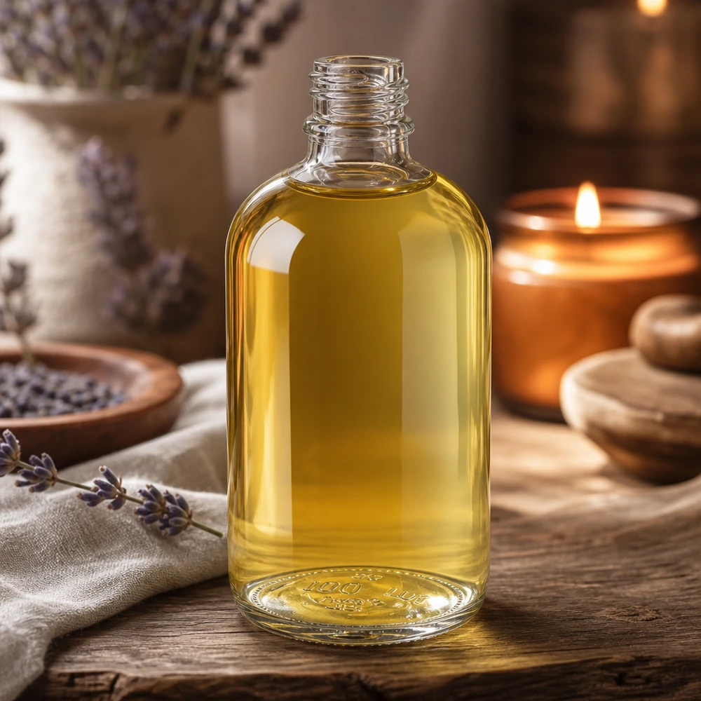 Frasco de farmacia ApoGlas 100 ml de vidrio de borosilicato de alta calidad para aplicaciones de aromaterapia