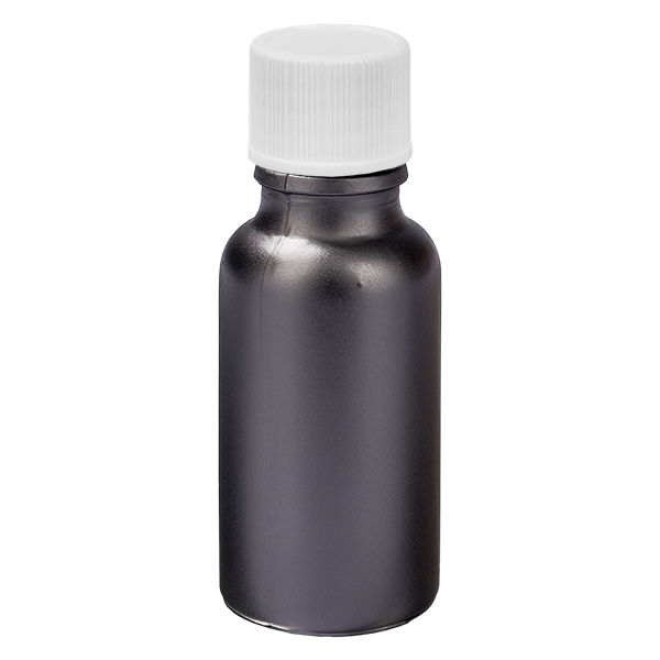 Botella 20ml 11mm tapón rosca blanco Estándar BlackLine UT18/20 Botella 20ml 11mm tapón rosca blanco Estándar BlackLine UT18/20