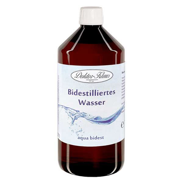 Agua bidestilada 1 litro Doktor-Klaus Agua bidestilada 1 litro Doktor-Klaus