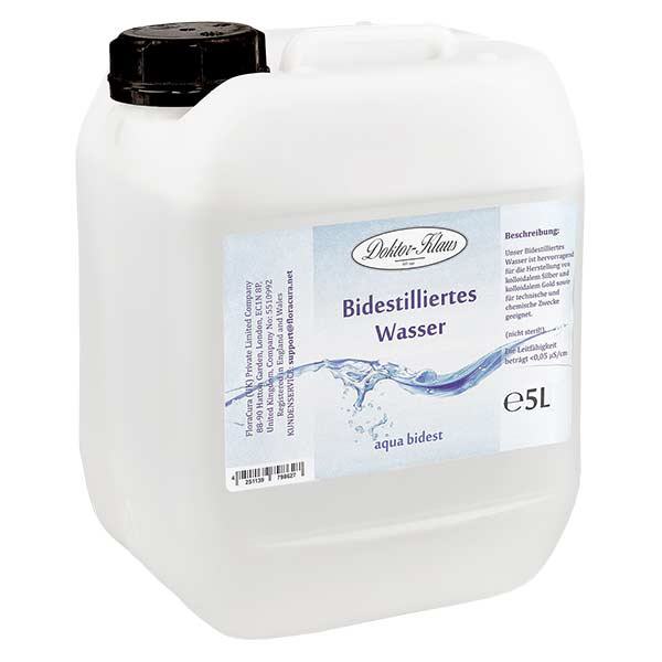 Agua bidestilada 5L Doktor-Klaus Agua bidestilada 5L Doktor-Klaus