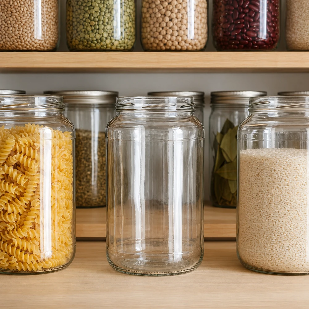 UNiTWIST Runda1700 vasos 1700ml TO100 almacenamiento estantería despensa pasta arroz legumbres almacenamiento organizado