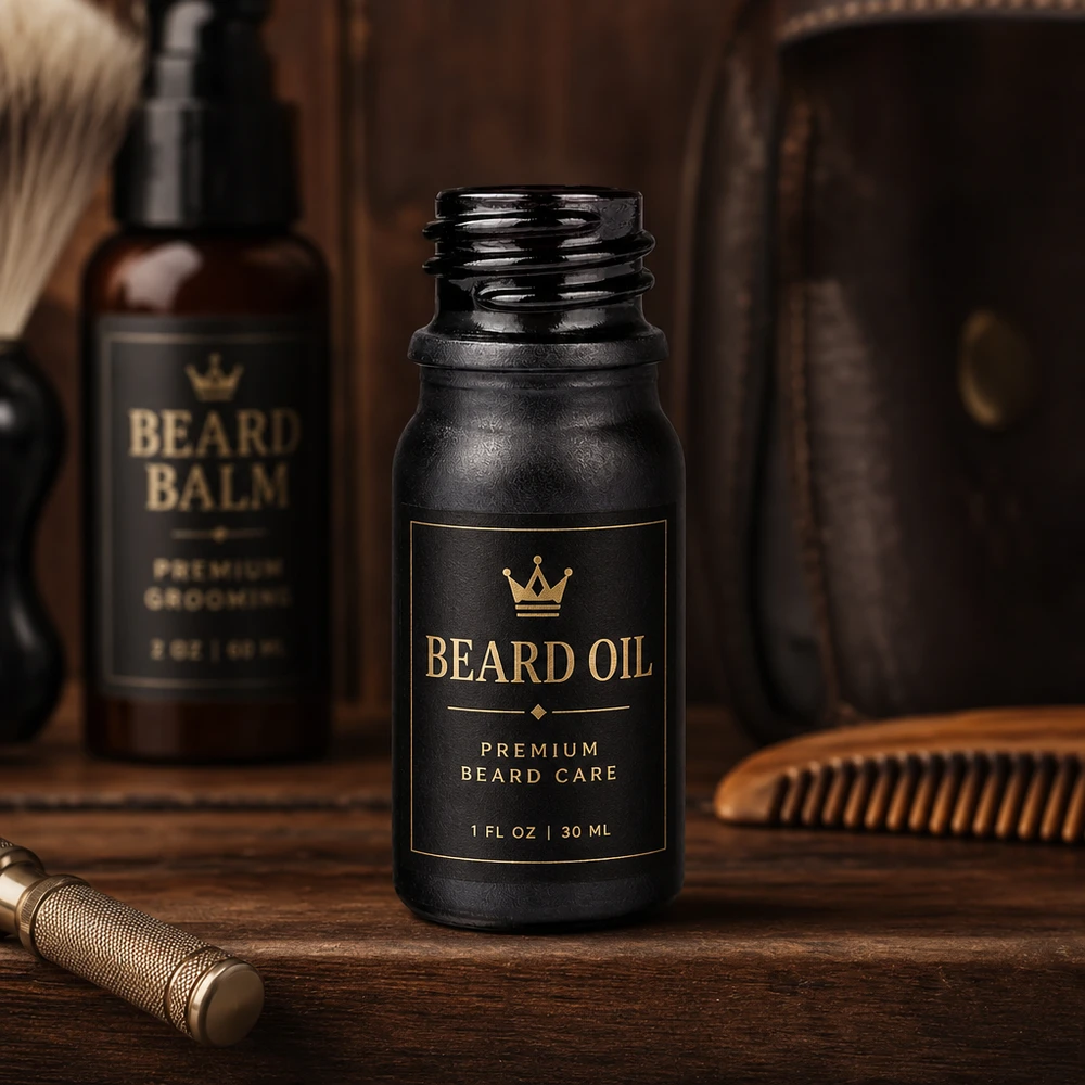 Botella de farmacia de 5ml BlackLine UT18/5 UNiTWIST Frasco de farmacia Premium BlackLine UT18/5 UNiTWIST de 5 ml para aceites y productos para el cuidado de la barba de alta calidad