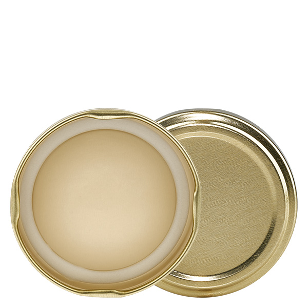 Tapa BasicSeal de 66 mm dorada (TO66) UNiTWIST Tapa BasicSeal de 66 mm dorada (TO66) UNiTWIST