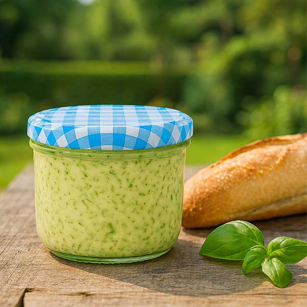 Vasos 230ml + tapa BasicSeal azul/blanco UNiTWIST