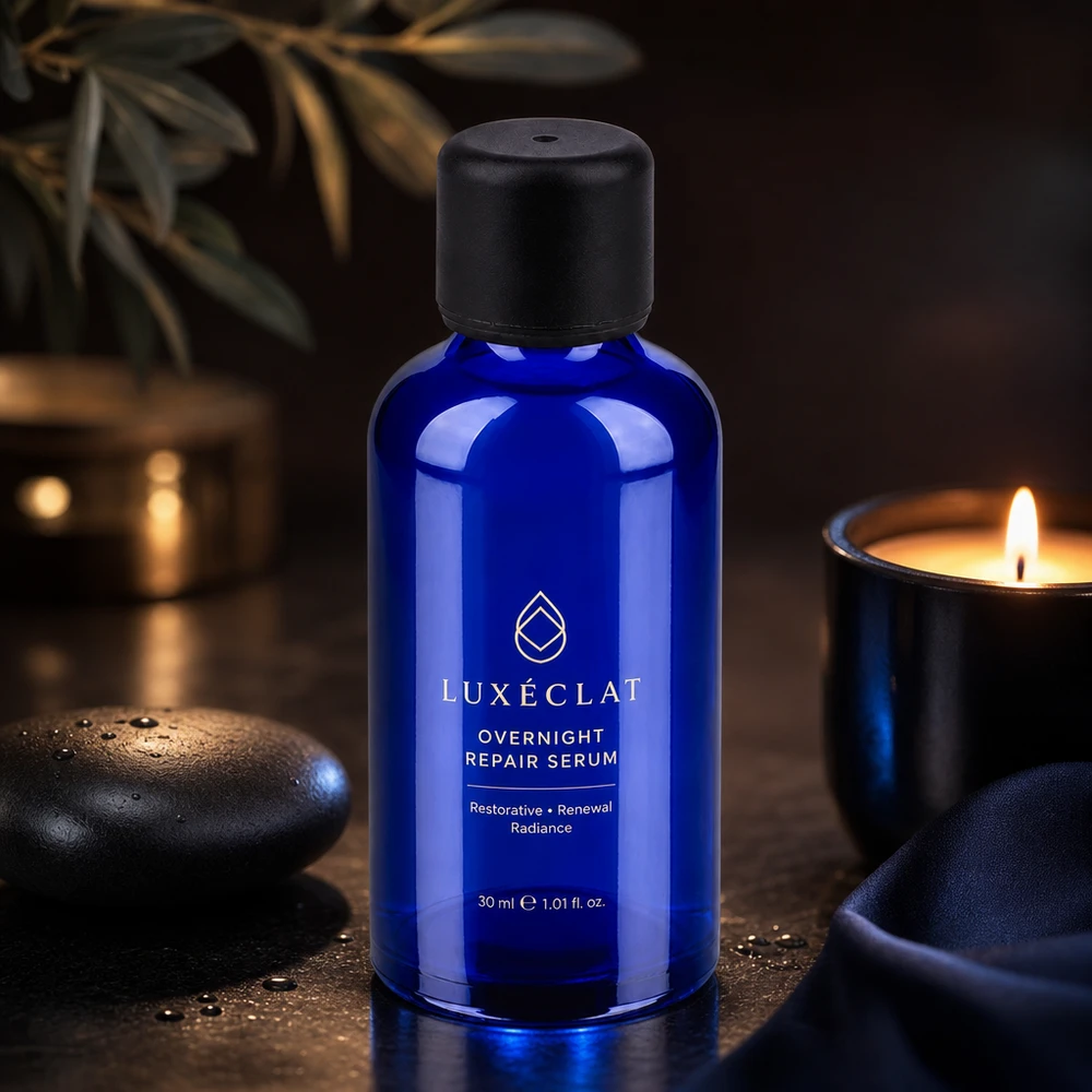 Frasco 50ml 6mm tapón rosca negro estándar BlueLine UT18/50 Frasco de cristal BlueLine de 50 ml con tapón estándar de 6 mm para productos cosméticos y sueros de alta calidad