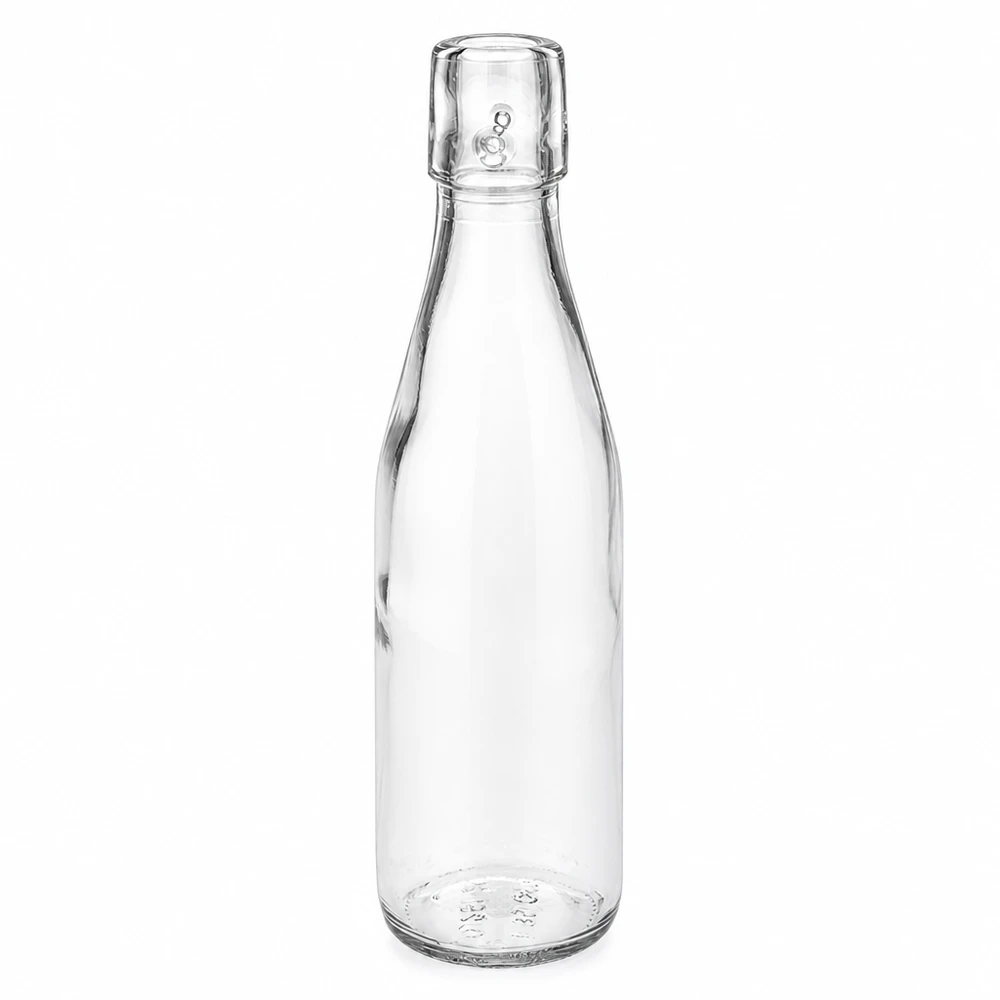 Botella de vidrio de 250 ml sin tapón giratorio UNiTWIST