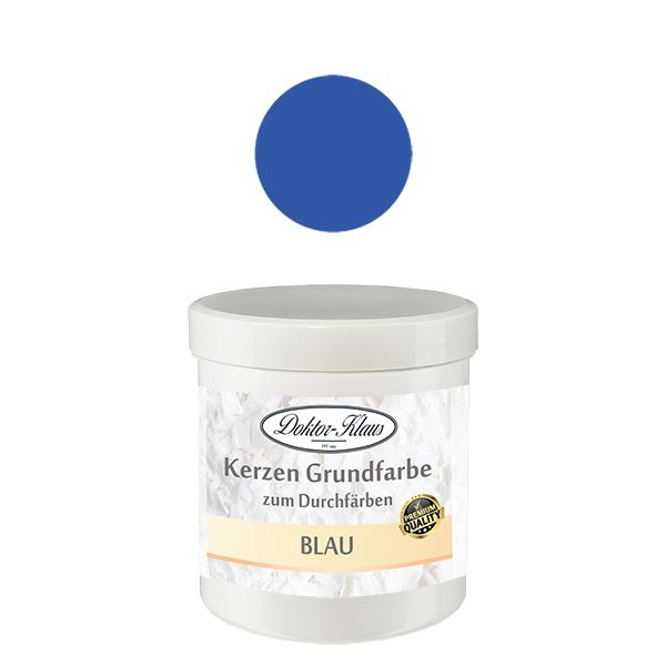 Base para velas Doktor-Klaus color azul, 7g, en lata Base para velas Doktor-Klaus color azul, 7g, en lata