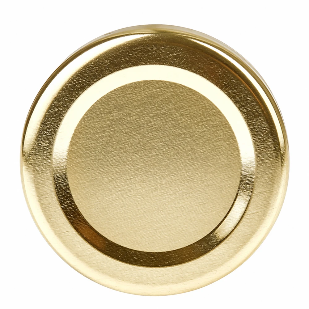 Tapa BasicSeal de 48 mm, color dorado (TO48) UNiTWIST Tapa BasicSeal de 48 mm, color dorado, TO48, con cierre de rosca UniTwist para tarros de conserva