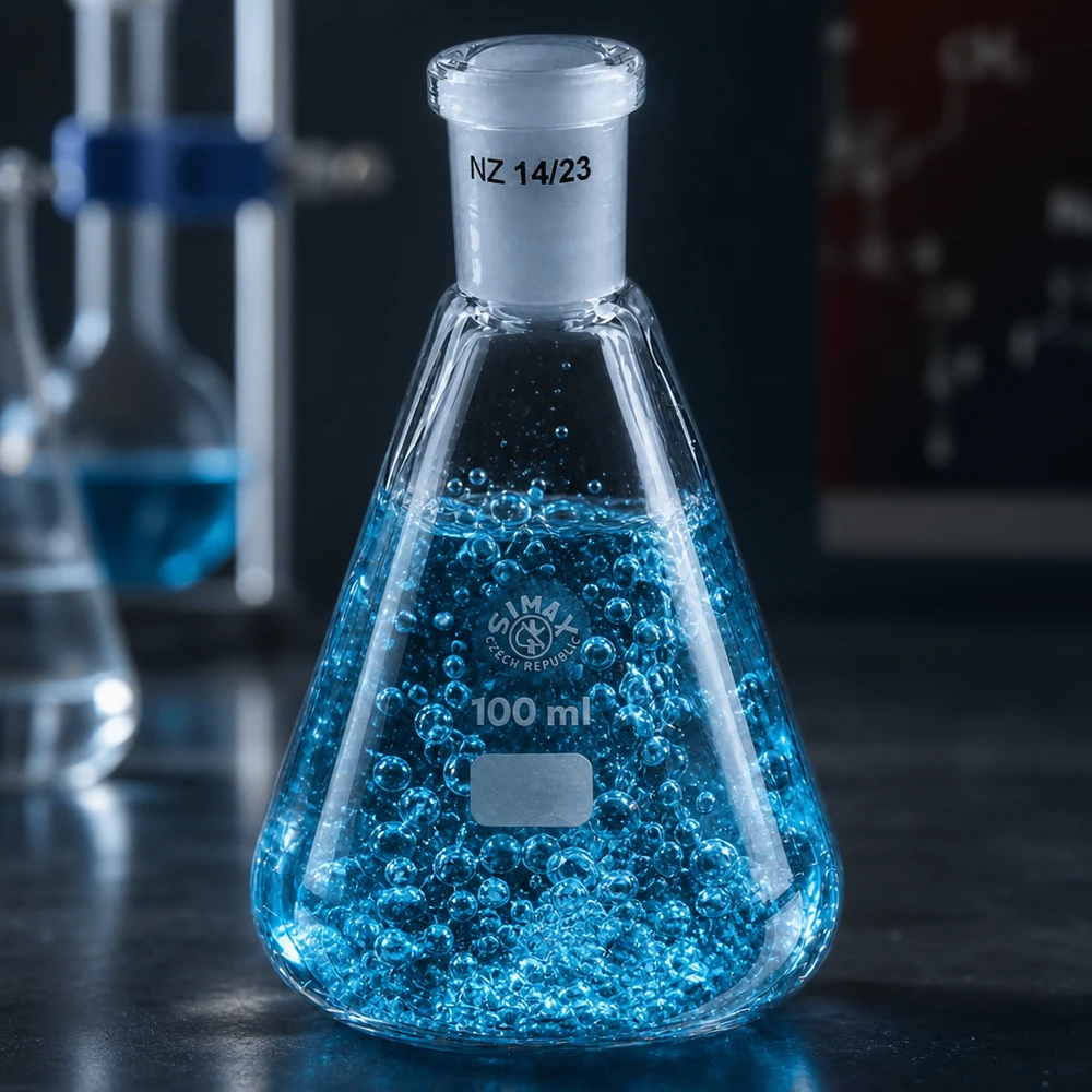 Matraz Erlenmeyer 100ml con junta esmerilada estándar (14/23)