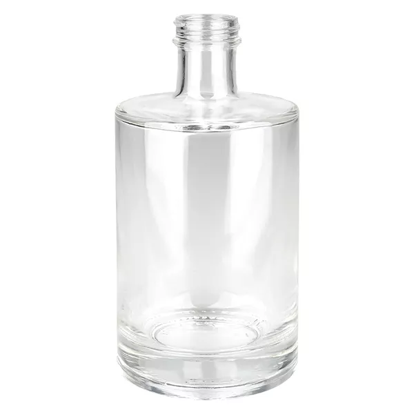 Botella de vidrio de 500 ml «Sam» sin tapón de rosca UNiTWIST® Botella de vidrio de 500 ml Sam transparente sin tapón de rosca UNiTWIST cuello roscado vacía Foto del producto