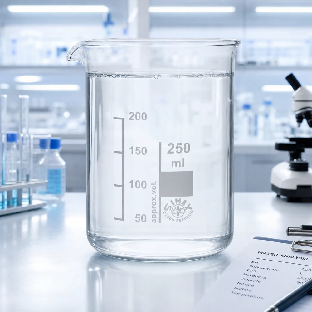 Vaso medidor de precisión de 250 ml con molde bajo de vidrio de borosilicato resistente a la temperatura para experimentos