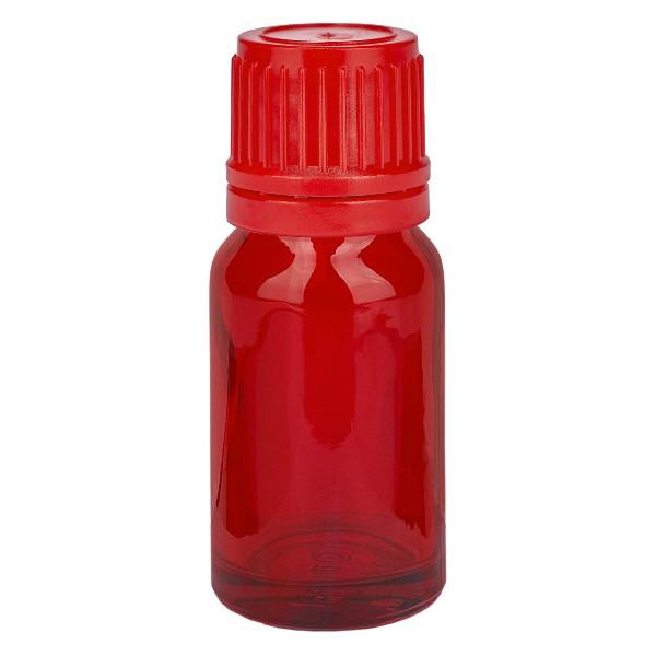 Botella 10ml 11mm tapón rosca rojo RedLine UT18/10 Botella 10ml 11mm tapón rosca rojo RedLine UT18/10